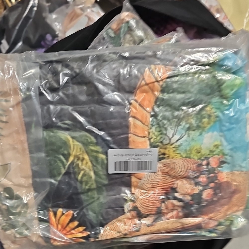 Nwt I Love My Garden Throw Blanlet 50x60 - Picture 4 of 4